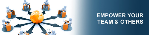 "Image of a medical device environment. Includes headline: Empower Your Team & Others"